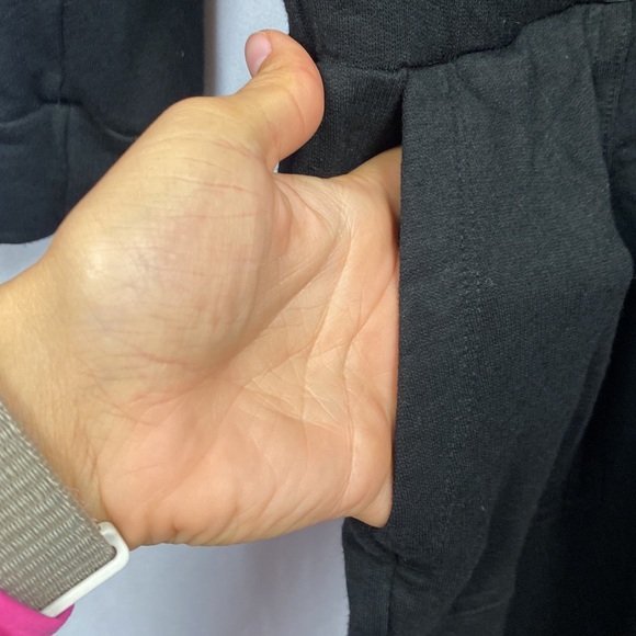 MONROW Revolve Supersoft Fleece Hooded Jumpsuit - Black - Size Small - Picture 9 of 16